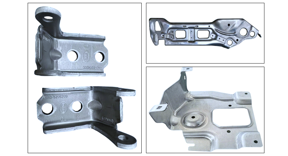 Precision Stamped Metal Brackets / Automotive & Industrial Structural Components